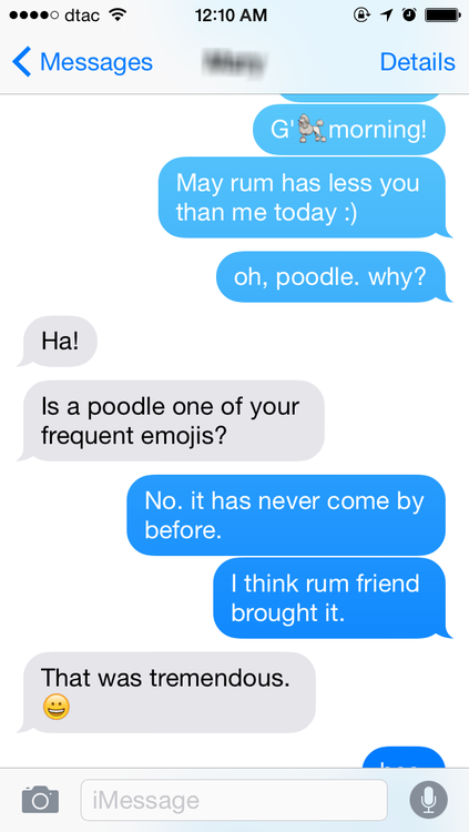 Nobody Tells Drunken Poodle What to Do